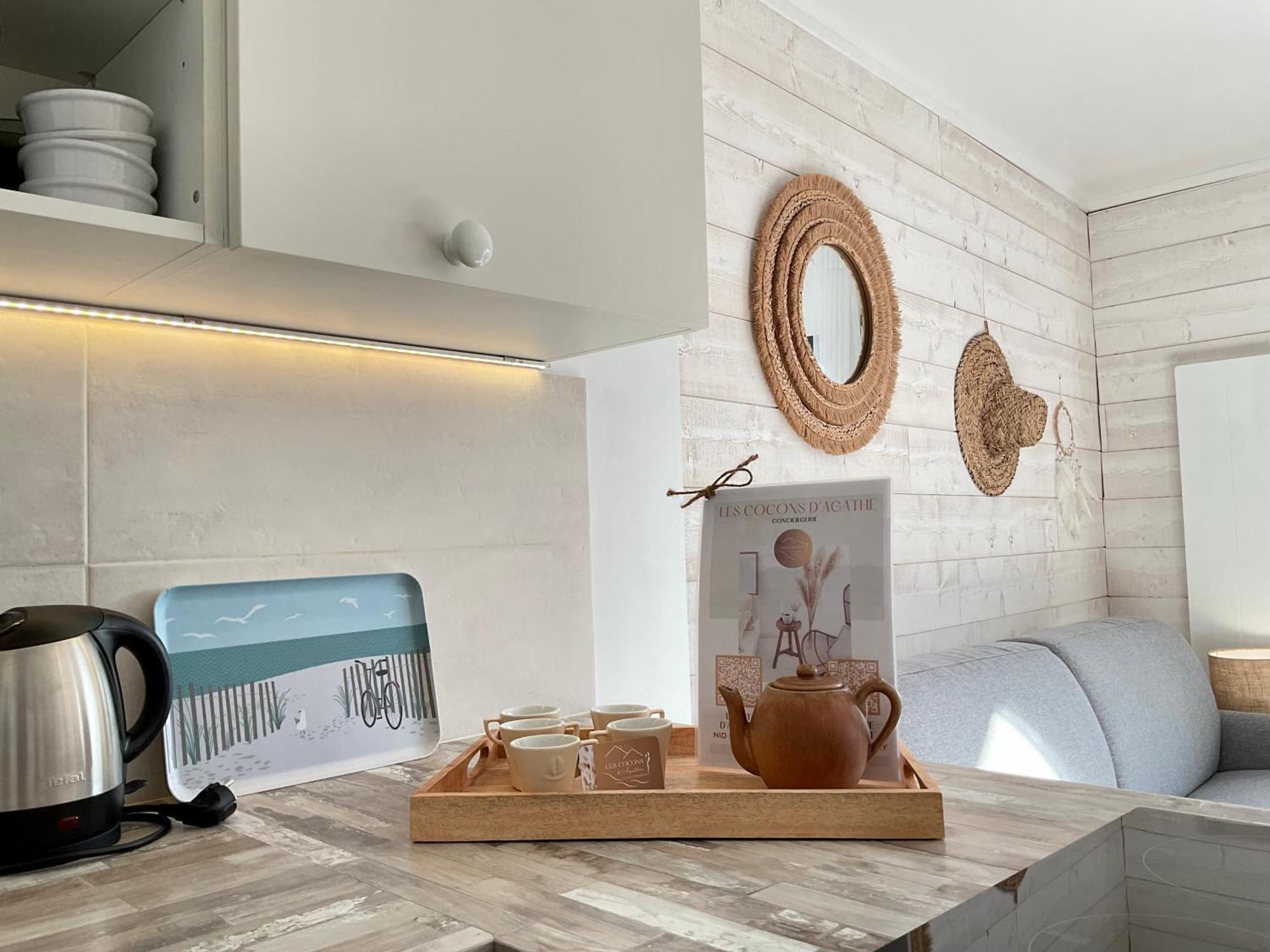 Le Nid Douillet, Studio Avec Terrasse Et Parking A 400M Des Plages Larmor-Plage Exteriér fotografie