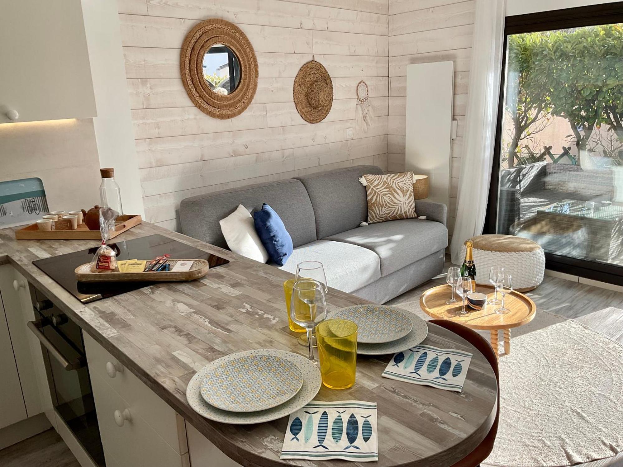 Le Nid Douillet, Studio Avec Terrasse Et Parking A 400M Des Plages Larmor-Plage Exteriér fotografie