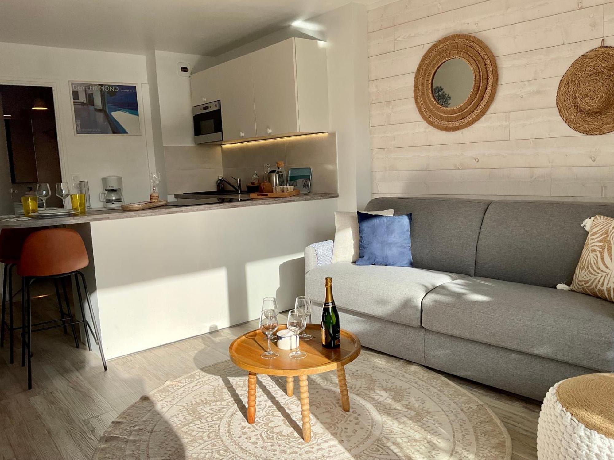 Le Nid Douillet, Studio Avec Terrasse Et Parking A 400M Des Plages Larmor-Plage Exteriér fotografie